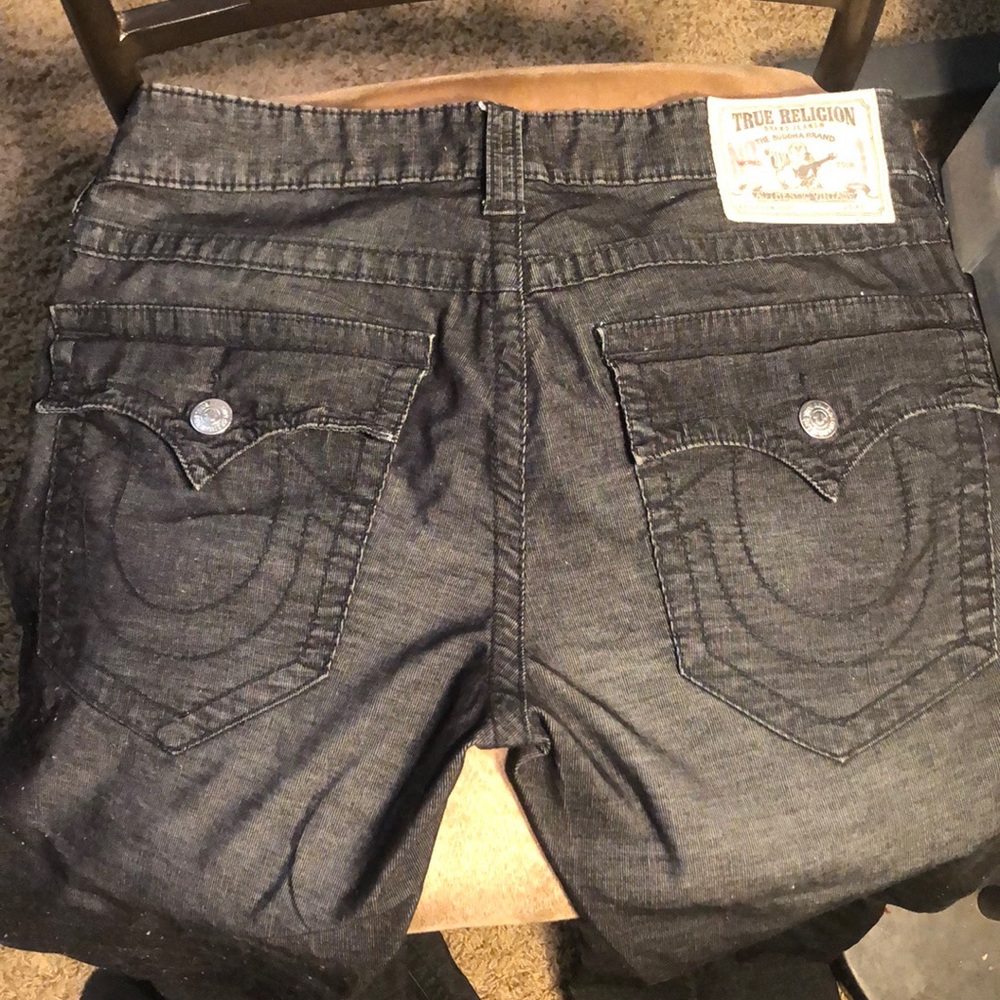 True Religion black pants